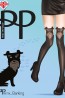 Фантазийные колготки с собачками и имитацией чулок Pretty Polly BARKING ATD9 - фото 1