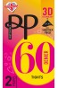Плотные матовые колготки 60 ден в комплекте (2 пары) Pretty Polly 3D OPAQUE 2PP ATG5 - фото 1