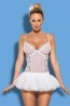 Эротический ролевой костюм ангела из боди и пышной юбки Obsessive Swangel Set - фото 2
