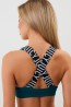 Комплект топов браллет со съемными формованными вставками Juicy couture Sport bra - фото 3
