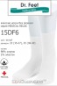 Женские медицинские носки из хлопка Dr. Feet 15DF6 cotton medical - фото 3