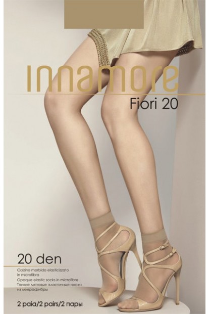 Женские носки Innamore Fiore 20 Microfibra (2 шт.) - фото 1
