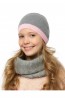 Детская шапка со стразами для девочек LARMINI LR-CAP-156170 - фото 4