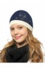 Детская шапка со стразами для девочек LARMINI LR-CAP-156411 - фото 5