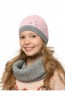 Детская шапка со стразами для девочек LARMINI LR-CAP-156412 - фото 3