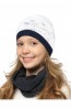 Детская шапка со стразами для девочек LARMINI LR-CAP-156146 - фото 1