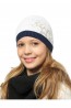 Детская шапка со стразами для девочек LARMINI LR-CAP-156486 - фото 1