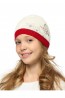 Детская шапка со стразами для девочек LARMINI LR-CAP-156343 - фото 1