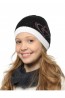 Детская шапка со стразами для девочек LARMINI LR-CAP-156168 - фото 6