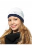 Детская шапка со стразами для девочек LARMINI LR-CAP-156343-02 - фото 1