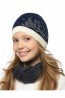 Детская шапка со стразами для девочек LARMINI LR-CAP-156489 - фото 5