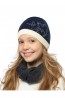 Детская шапка со стразами для девочек LARMINI LR-CAP-156169 - фото 5