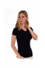 Женская бесшовная облегающая футболка Mademoiselle t-shirt scollo tondo (t-shirt girocollo m/m) - фото 5