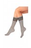 Женские высокие прозрачные носки-гольфы 20 den Mademoiselle libra (c.) - фото 2