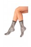 Женские капроновые носки с цветочным рисунком Mademoiselle limonium 20 den - фото 7