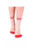 Женские тонкие нейлоновые носки с ярким акцентами Mademoiselle milkweed (c.) - фото 1