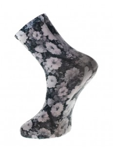 Женские носки с цветочной расцветкой