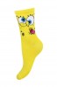 Высокие женские хлопковые носки с принтом Mademoiselle 24_глаза - фото 1