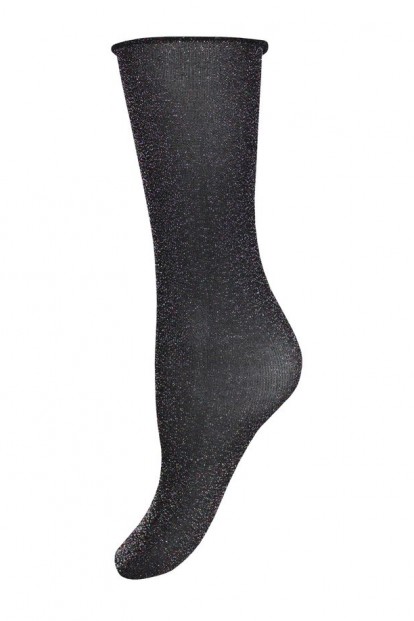 Очень высокие женские носки с добавлением люрекса Mademoiselle vela (c.) 40 den - фото 1