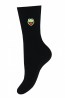 Женские яркие однотонные хлопковые носки с вышивкой Mademoiselle sc-1892 ассорти - фото 24