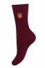 Женские яркие однотонные хлопковые носки с вышивкой Mademoiselle sc-1892 ассорти - фото 16