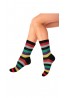 Женские яркие хлопковые носки с принтом Mademoiselle 3b26 jeppy (c.) - фото 4