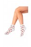 Женские принтованные носки из хлопка Mademoiselle 3cb94 mela  - фото 5