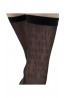 Женские прозрачные эластичные носки с надписями Mademoiselle crazy (c.) - фото 7