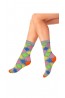 Женские высокие хлопковые носки с рисунком Mademoiselle wm-8172 - фото 2