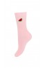 Женские яркие однотонные хлопковые носки с вышивкой Mademoiselle sc-1892 ассорти - фото 17