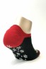 Женские короткие хлопковые носки с новогодним принтом Mademoiselle sc 092020-1614 елочка - фото 3