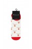 Женские короткие хлопковые носки с новогодним принтом Mademoiselle sc 092020-1615 олени - фото 4