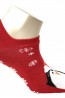 Женские короткие хлопковые носки с новогодним принтом Mademoiselle sc 092020-1616 пингвины - фото 2