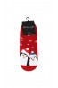 Женские короткие хлопковые носки с новогодним принтом Mademoiselle sc 092020-1616 пингвины - фото 4