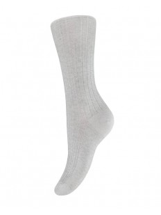Женские высокие носки из хлопка с люрексом