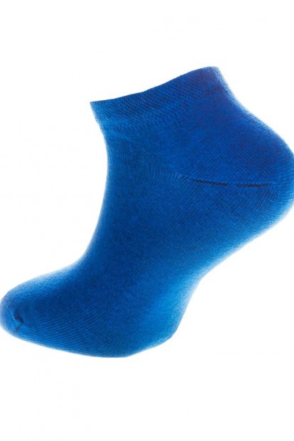 Женские короткие однотонные носки из хлопка Mademoiselle 21144-2 - фото 1