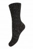 Женские высокие шерстяные носкиa с добавлением люрекса Маdemoiselle onyx - фото 1