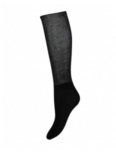 Женские однотонные высокие носки-гольфы из хлопка