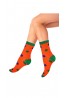 Женские яркие хлопковые носки с принтом Mademoiselle 3b24 cerchis (c.) - фото 6