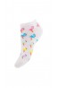 Низкие женские носки из хлопка с рисунком Mademoiselle flamingo - фото 2