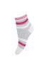 Тонкие женские носки в полоску средней высоты Mademoiselle 3a88 glitter (c.) - фото 4