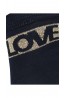 Женские высокие хлопковые носки с надписью love из люрекса Мademoiselle vegas (c) - фото 2