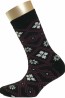 Женские теплые махровые носки с зимним орнаментом Mademoiselle № 6 зима - фото 3
