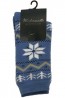 Женские теплые махровые носки с зимним орнаментом Mademoiselle № 6 зима - фото 8