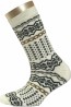 Женские теплые махровые носки с зимним орнаментом Mademoiselle № 6 зима - фото 1