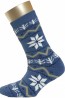 Женские теплые махровые носки с зимним орнаментом Mademoiselle № 6 зима - фото 6
