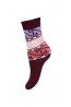 Женские шерстяные высокие носки Mademoiselle 2623 геометрия - фото 2