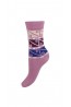 Женские шерстяные высокие носки Mademoiselle 2623 геометрия - фото 3