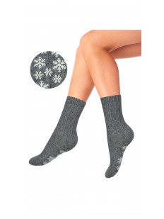 Женские теплые нескользящие носки с кашемиром