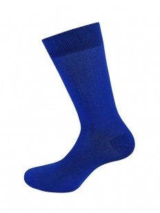 Классические мужские хлопковые носки синего цвета